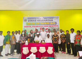 DinKes Papua Tengah Gelar OJT di Deiyai, Isak Waine : Layanan Harus Sesuai Standar